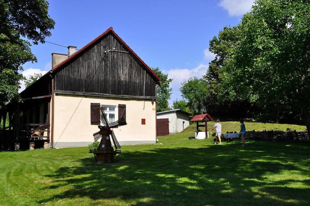 Rural Holiday Home With Fireplace, Grabczyn Eksteriør bilde